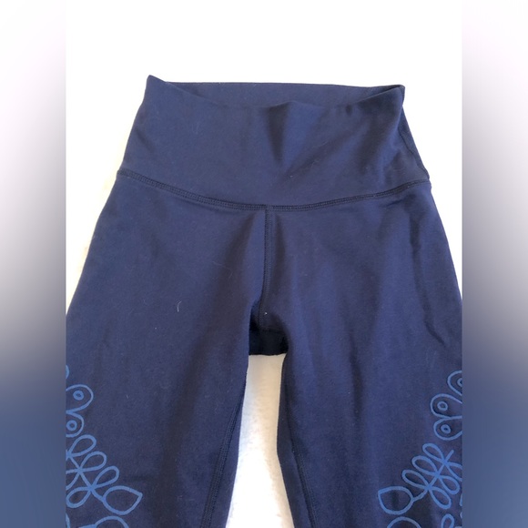 Aerie Chill Play Move Navy Women’s Leggings - Picture 7 of 15